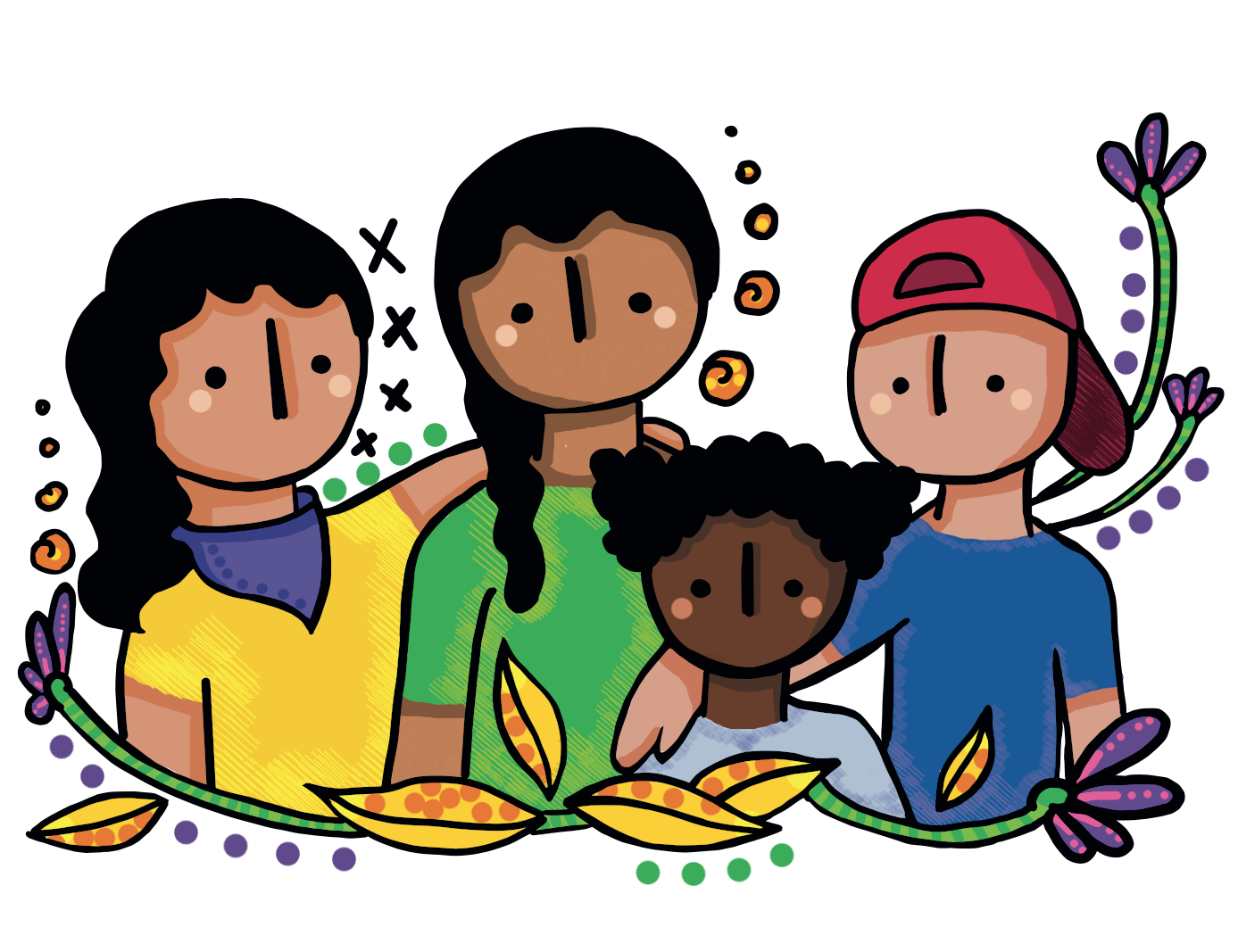 Ilustración Las Cuatro Regiones de la Plataforma Colombiana
